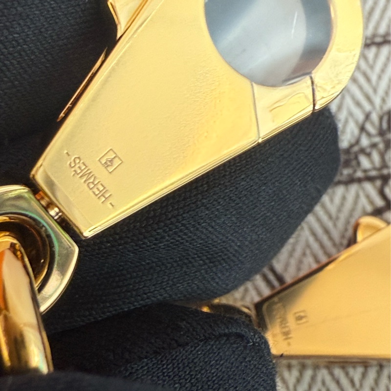 全新HERMES金棕金福寶馬鞍皮kelly 28凱莉包-14