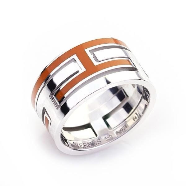 Hermes move  經典橘戒指-0
