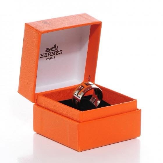Hermes move  經典橘戒指-1