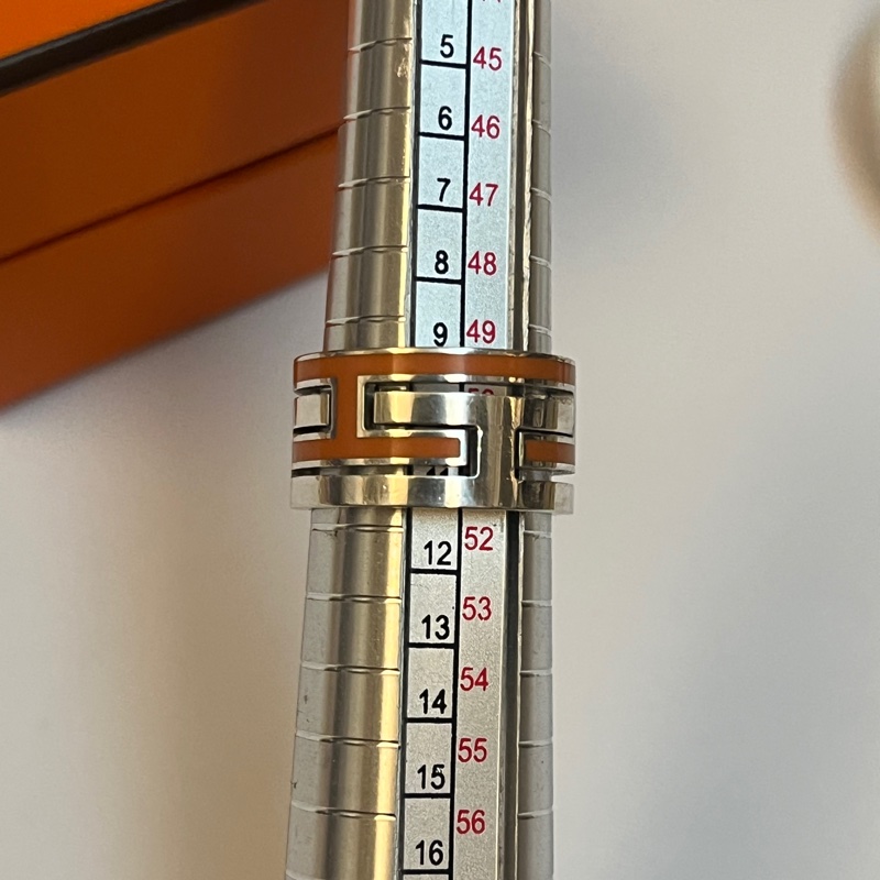 Hermes move  經典橘戒指-10