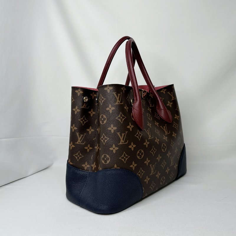 LV Flandrin老花拼色手提包-3