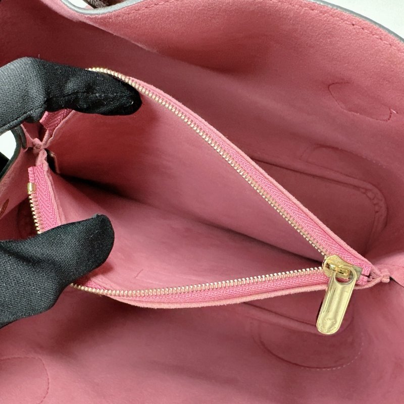 LV Flandrin老花拼色手提包-7