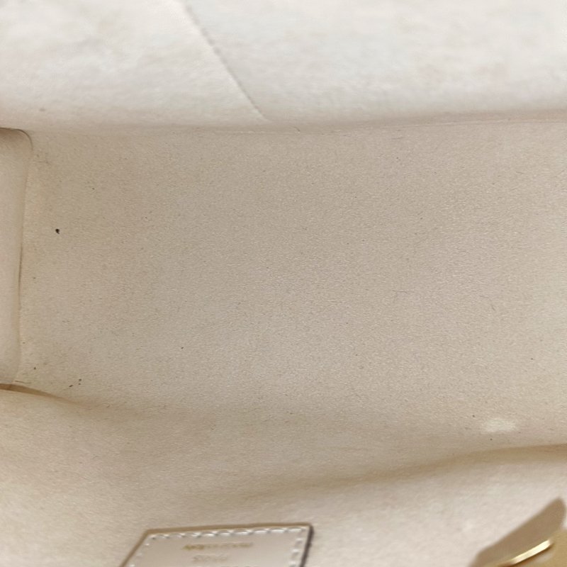 LOUIS VUITTON ONTHEGO PM小號米色牛皮老花壓紋叢林包肩背包手提包斜背包 金色五金 可拆卸肩帶 配件齊全-10