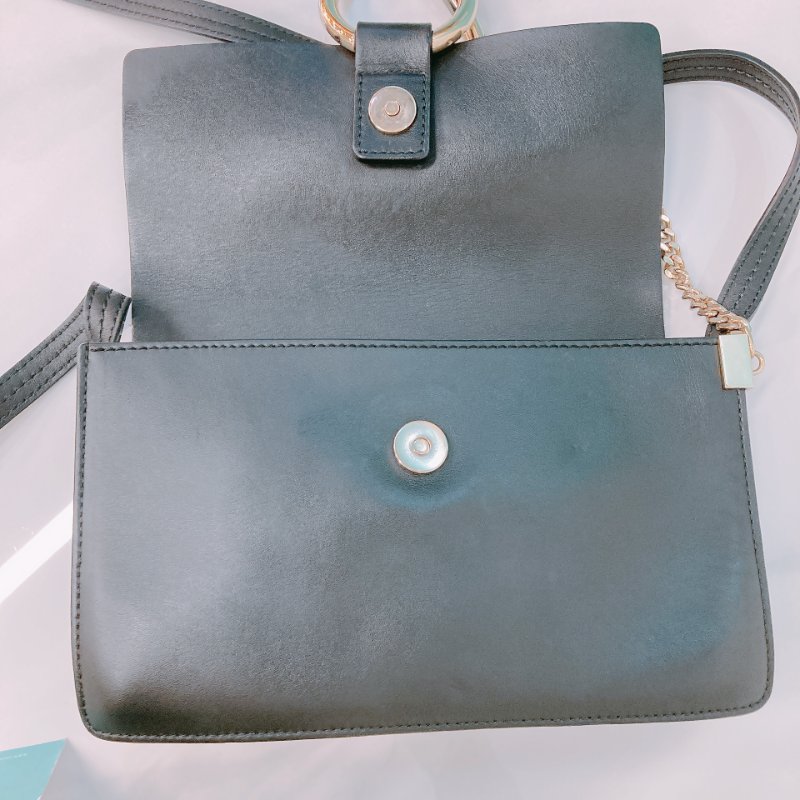 MS0356 Chloe 蔻依 費伊 牛皮 Faye Calfskin and Suede Black x LGHW-10