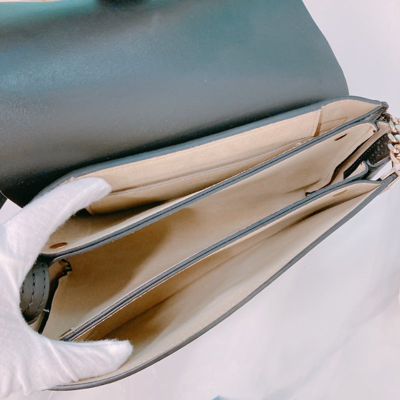 MS0356 Chloe 蔻依 費伊 牛皮 Faye Calfskin and Suede Black x LGHW-14