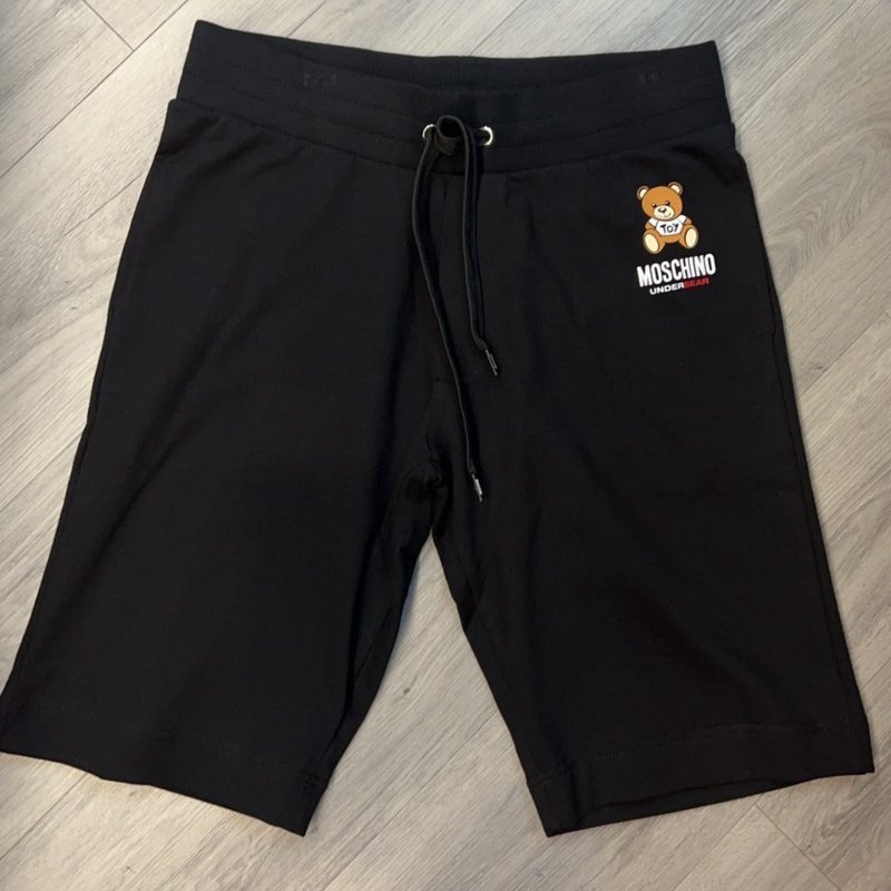 🚨 雙11最後倒數・今晚錯過等明年！【MOSCHINO】泰迪熊小logo短褲(下單前須先私訊)-0
