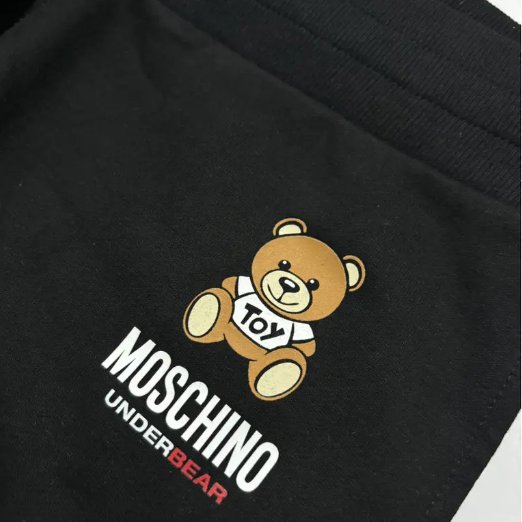 🚨 雙11最後倒數・今晚錯過等明年！【MOSCHINO】泰迪熊小logo短褲(下單前須先私訊)-3