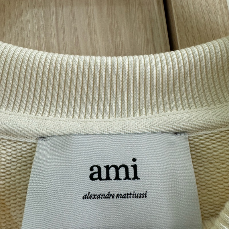 Ami Paris 男女皆可穿 刺繡衛衣 大學T-5