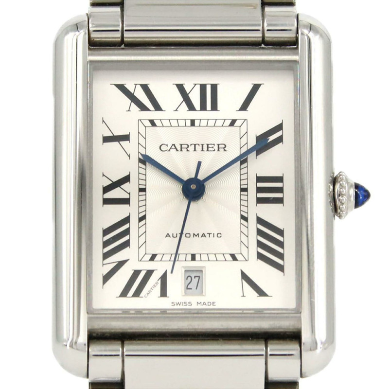 卡地亞 Tank Must XL WSTA0053 不鏽鋼自動腕錶-0
