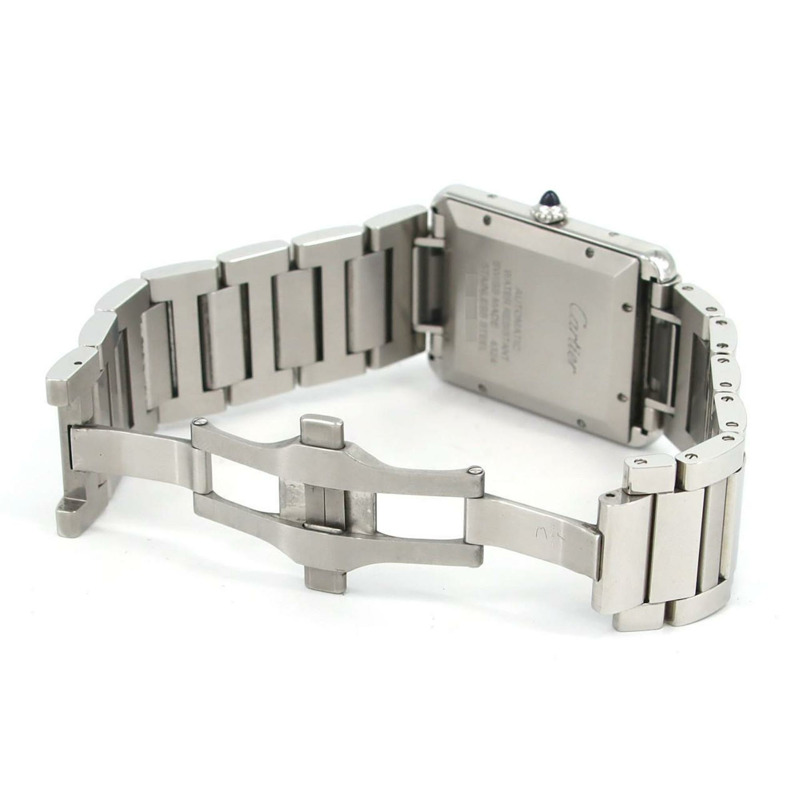 卡地亞 Tank Must XL WSTA0053 不鏽鋼自動腕錶-6