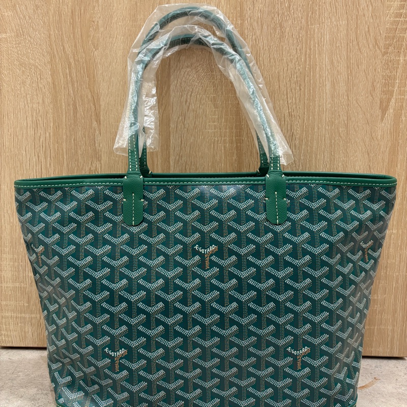 🔥全新🔥Goyard 綠色 Artois PM托特包-0