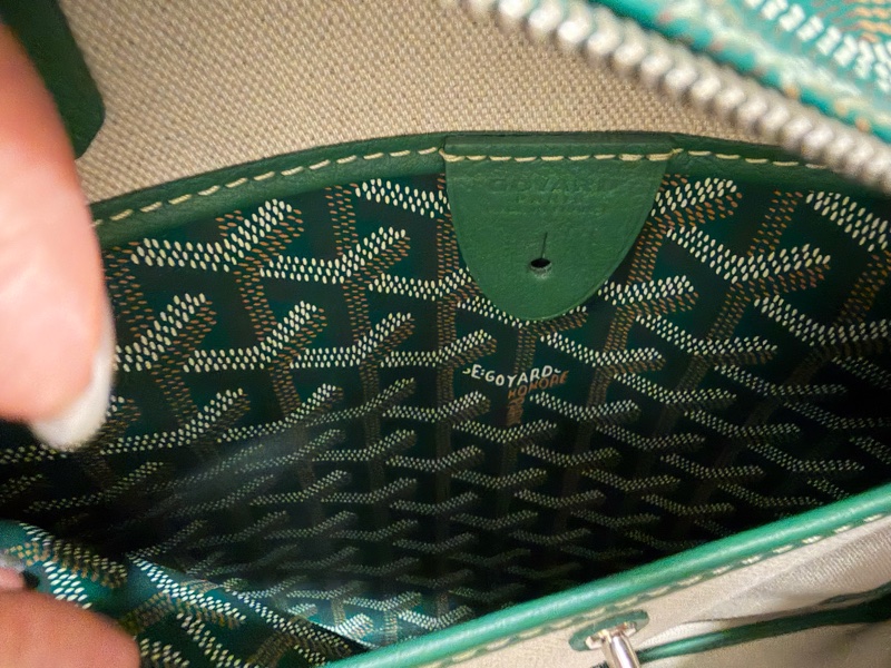 🔥全新🔥Goyard 綠色 Artois PM托特包-7
