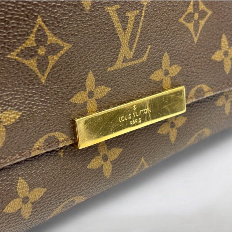 LV包包 FavoriteMM原花鏈條單肩手提包M40718-6