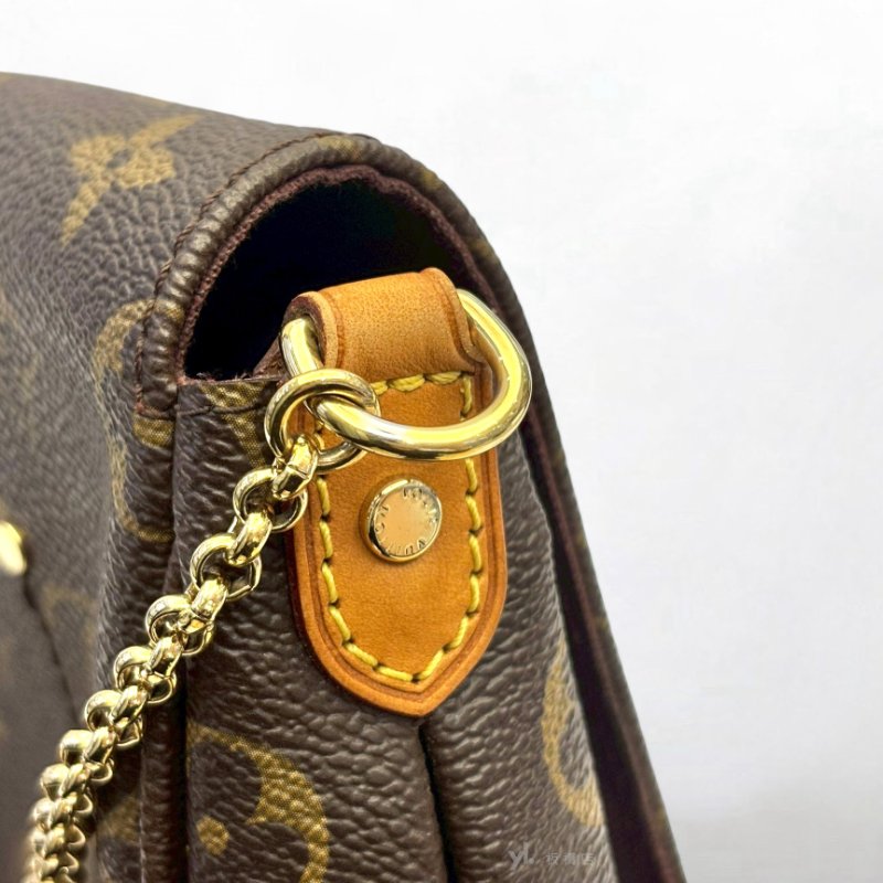 LV包包 FavoriteMM原花鏈條單肩手提包M40718-8