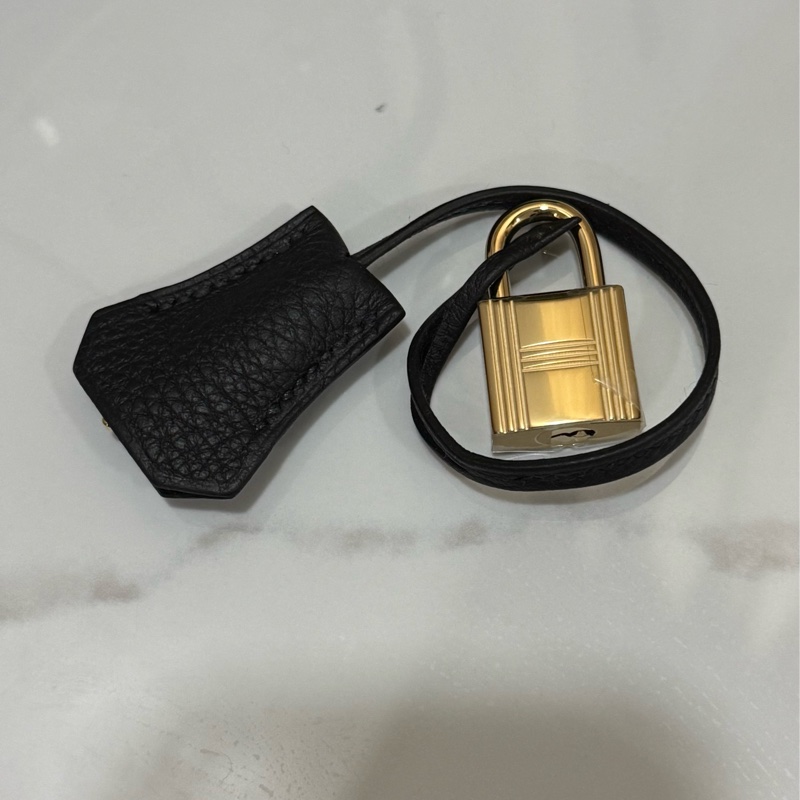 愛馬仕 Hermès birkin 25 黑色淡金釦 全新全配-11