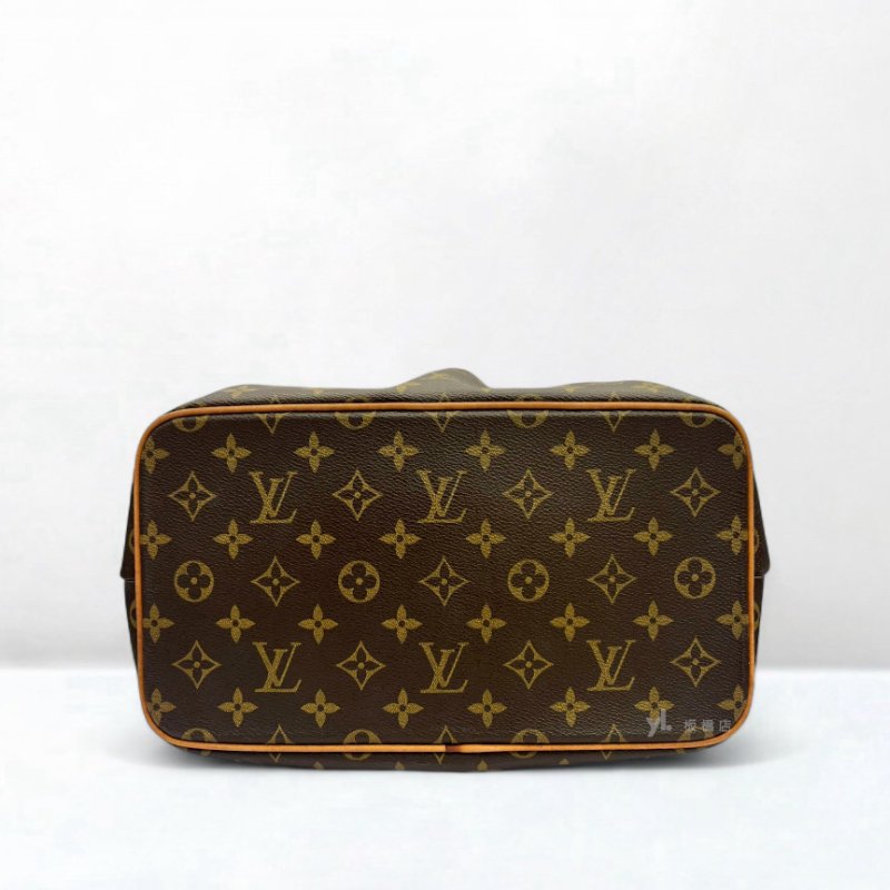 LV包包 Palermo PM原花金釦手提肩背包M40145-4