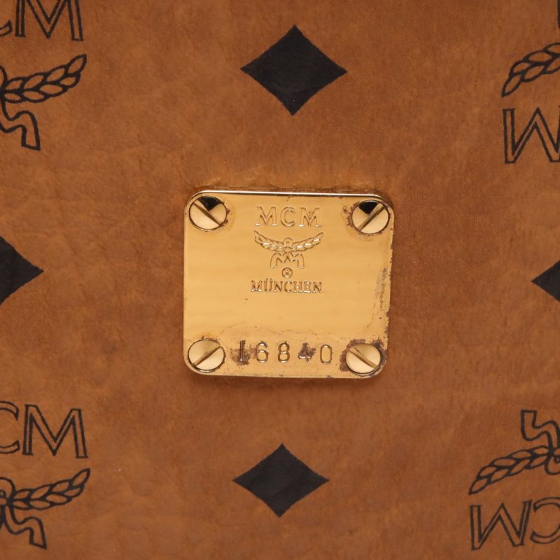 干邑色 PVC 經典老花滿印菜籃子 托特包 mini-4