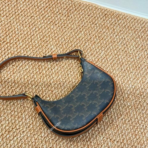 Celine miniAva老花腋下包