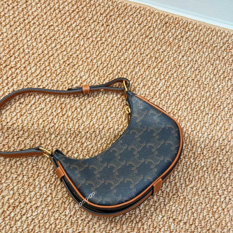 Celine miniAva老花腋下包-0