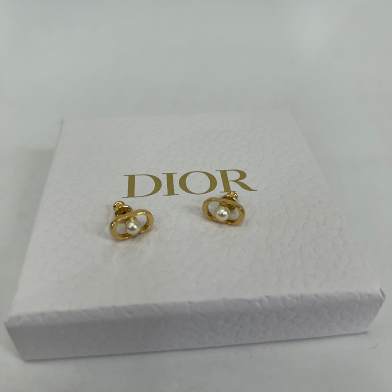 Dior petit CD Jolie 迷你耳針耳環-0