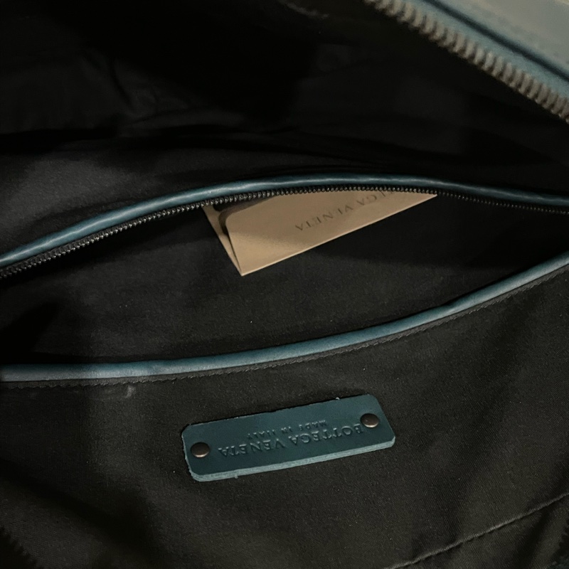 ▪️富貴選物FUGUEI▪️BV 孔雀藍細編織公文包 手提包-12