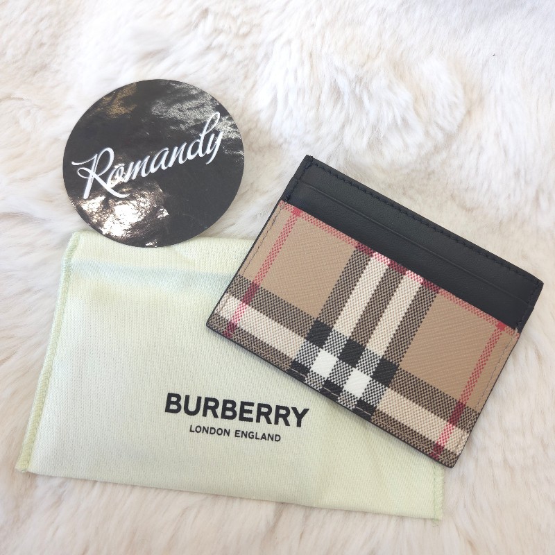Burberry 經典格紋Vintage 卡片夾-0