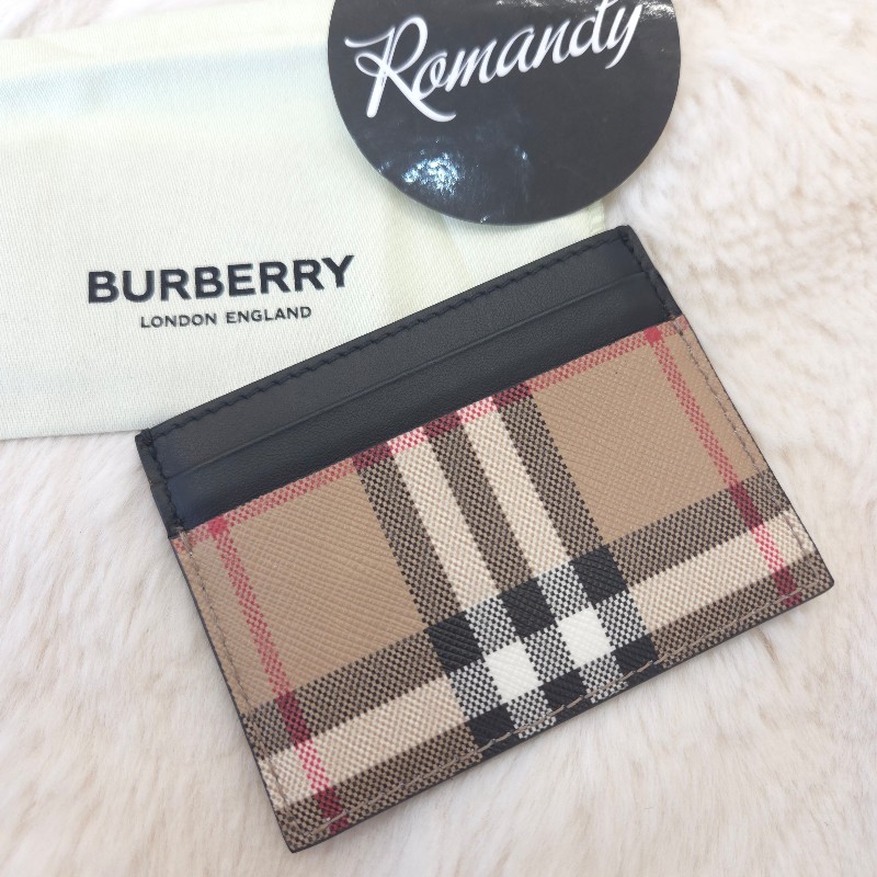 Burberry 經典格紋Vintage 卡片夾-1