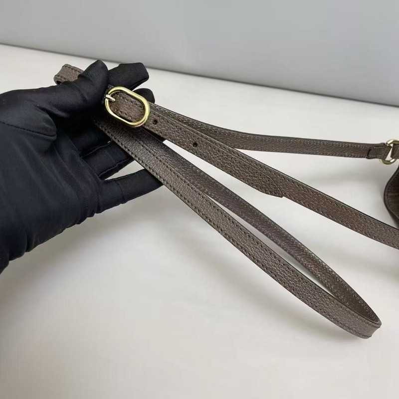 Gucci古馳Ophidia迷你老花水桶包 肩背包 斜背包-7