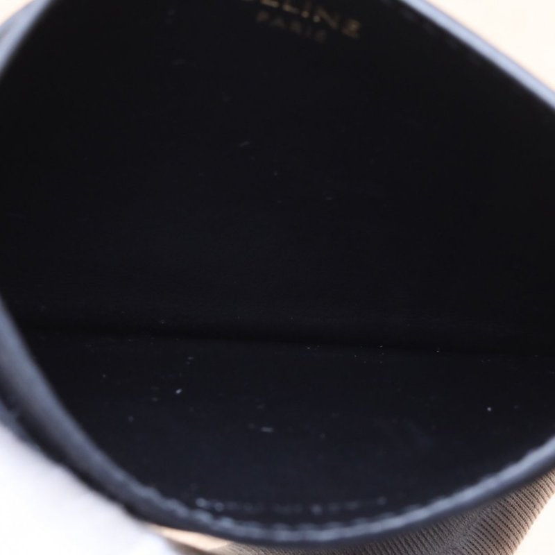 黑色皮革C 凱旋門全皮卡包-3