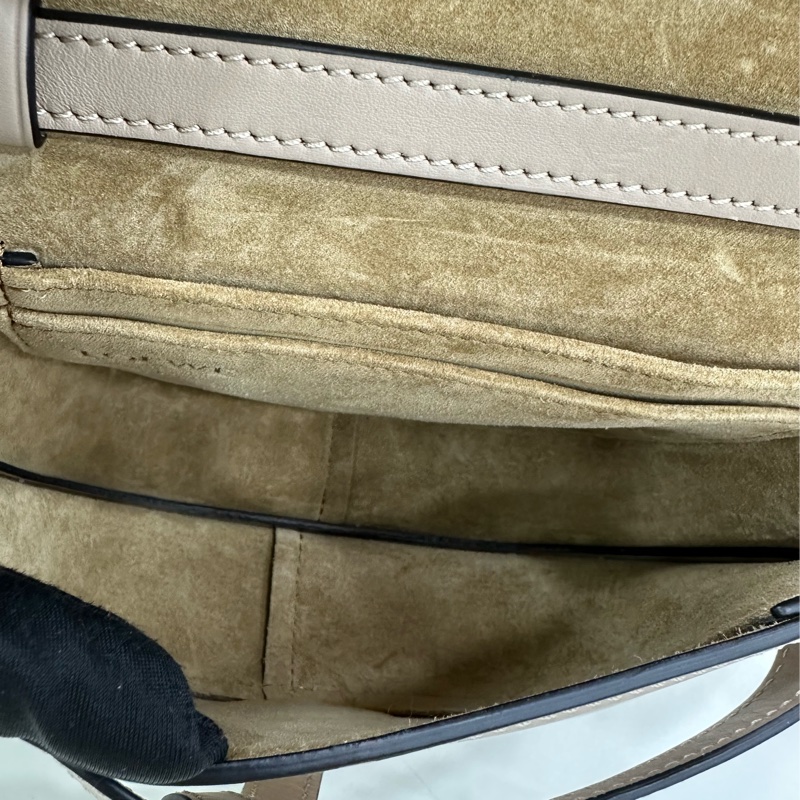 LOEWE 羅意威 gate mini 大象灰 字母寬肩帶 23年內碼-9