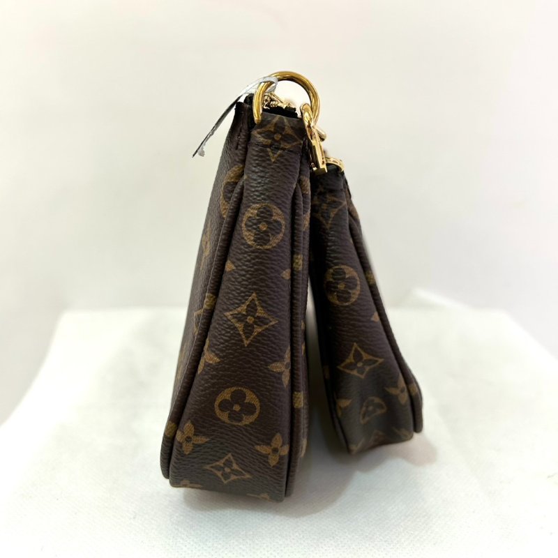 LV(M)粉背帶三合一麻將包-6