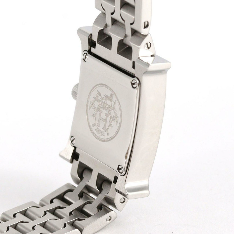 愛馬仕 H Watch D HH1.130 SS 石英腕錶-5