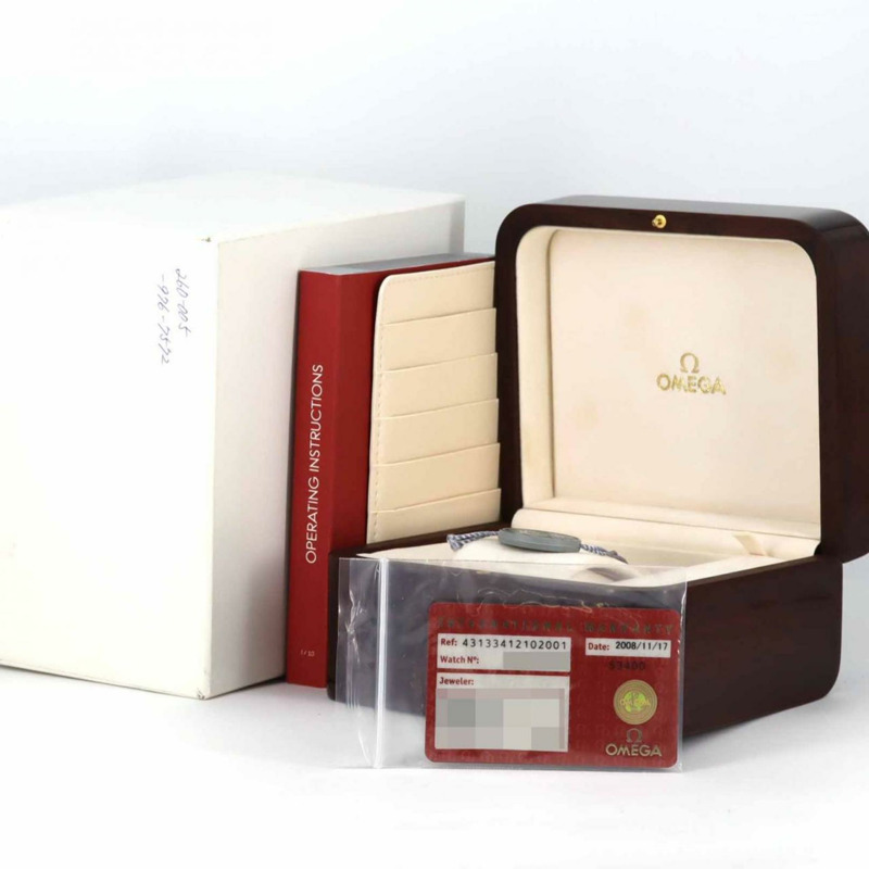 歐米茄碟飛系列 Hour Vision 431.33.41.21.02.001 不鏽鋼自動腕錶-6