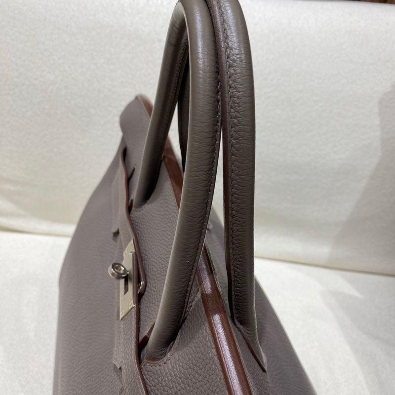 Birkin 40 8F Etain Togo 皮銀扣-2
