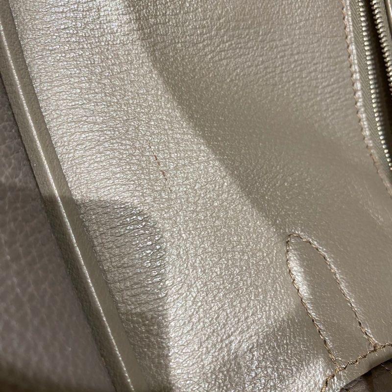 Birkin 40 8F Etain Togo 皮銀扣-8