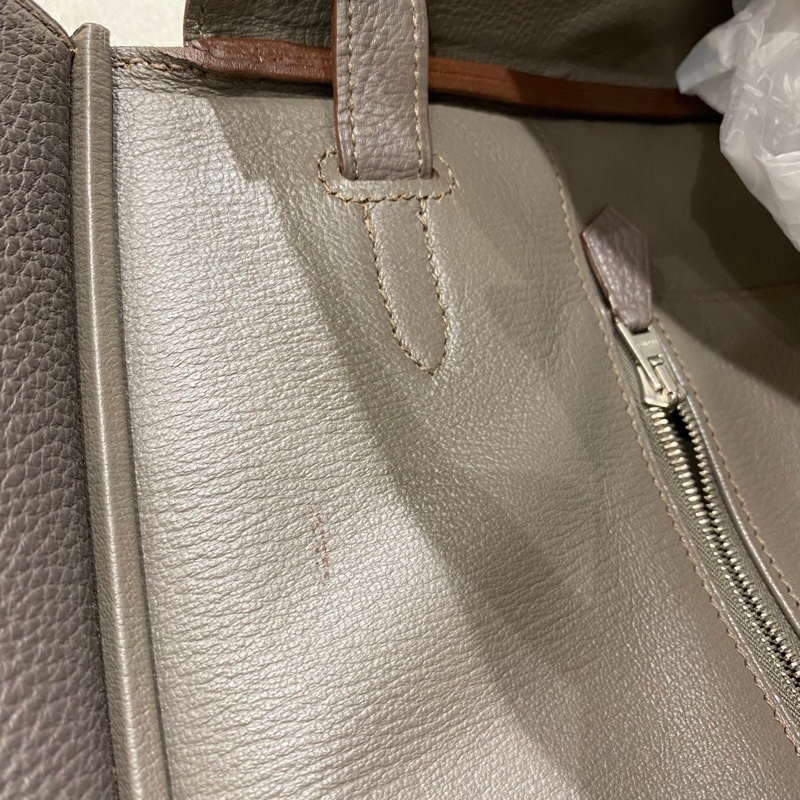 Birkin 40 8F Etain Togo 皮銀扣-9