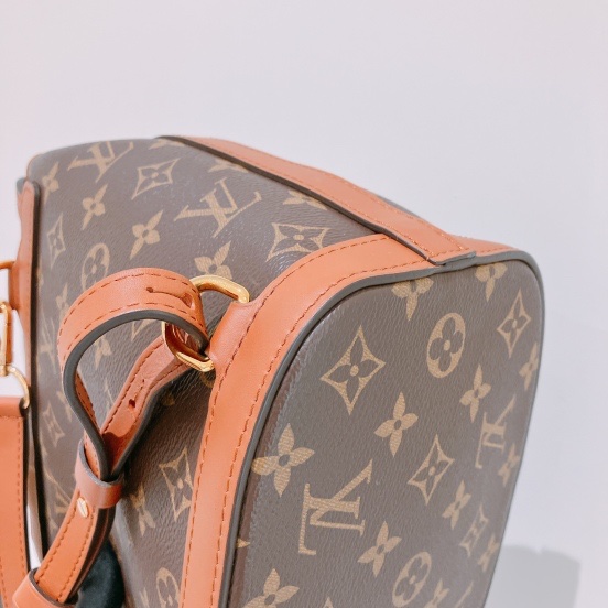 TK1854 LOUIS VUITTON 路易威登老花背包DUPHINE BACKPACK MONOGRAM BROWN X GHW-8