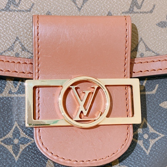 TK1854 LOUIS VUITTON 路易威登老花背包DUPHINE BACKPACK MONOGRAM BROWN X GHW-11