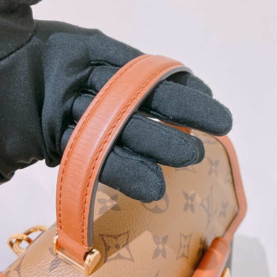 TK1854 LOUIS VUITTON 路易威登老花背包DUPHINE BACKPACK MONOGRAM BROWN X GHW-14