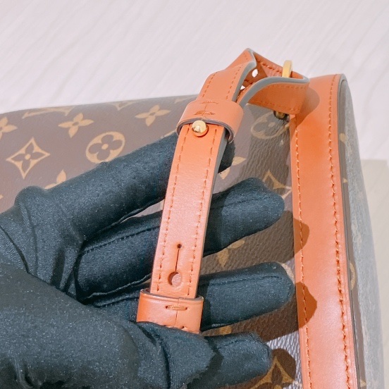 TK1854 LOUIS VUITTON 路易威登老花背包DUPHINE BACKPACK MONOGRAM BROWN X GHW-17