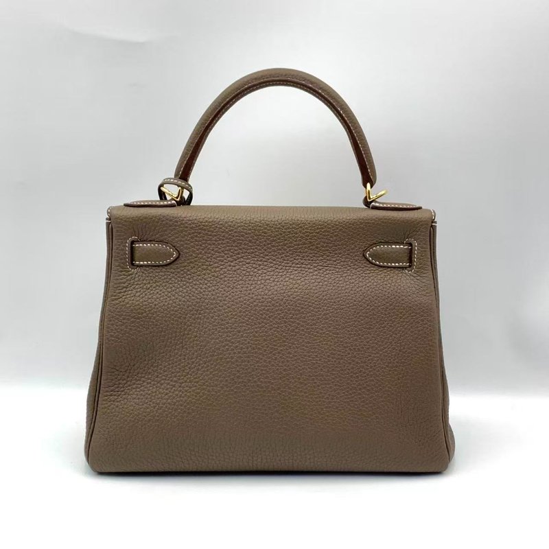 Hermes Kelly 28 II 大象灰金扣Y stamp-2