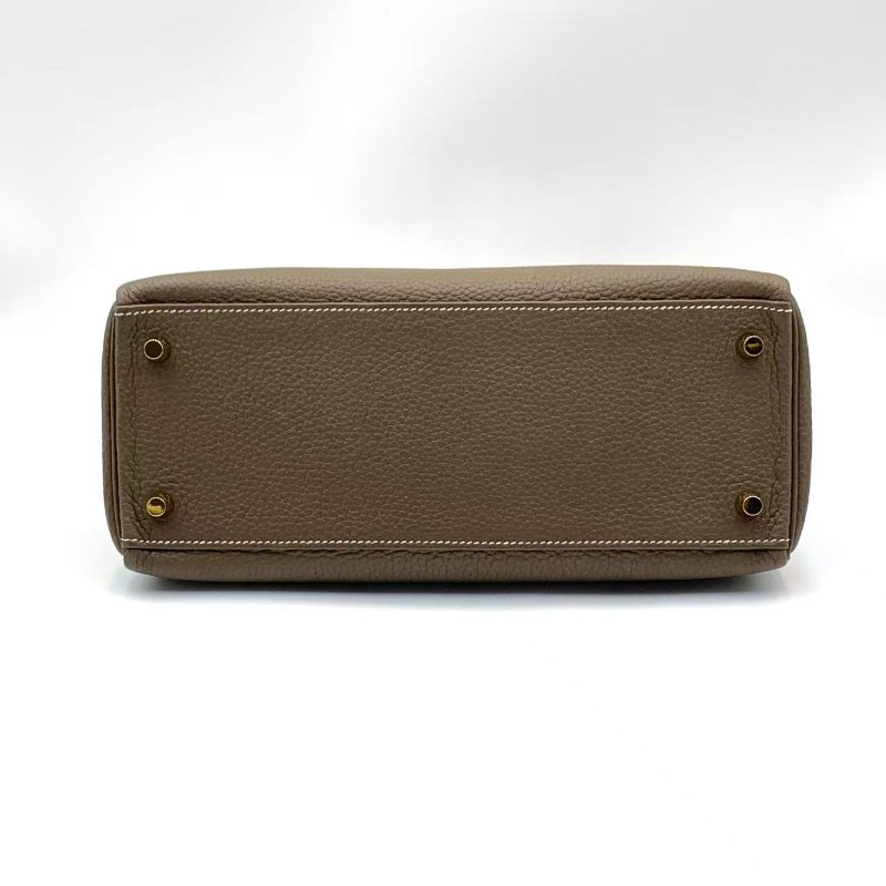 Hermes Kelly 28 II 大象灰金扣Y stamp-4