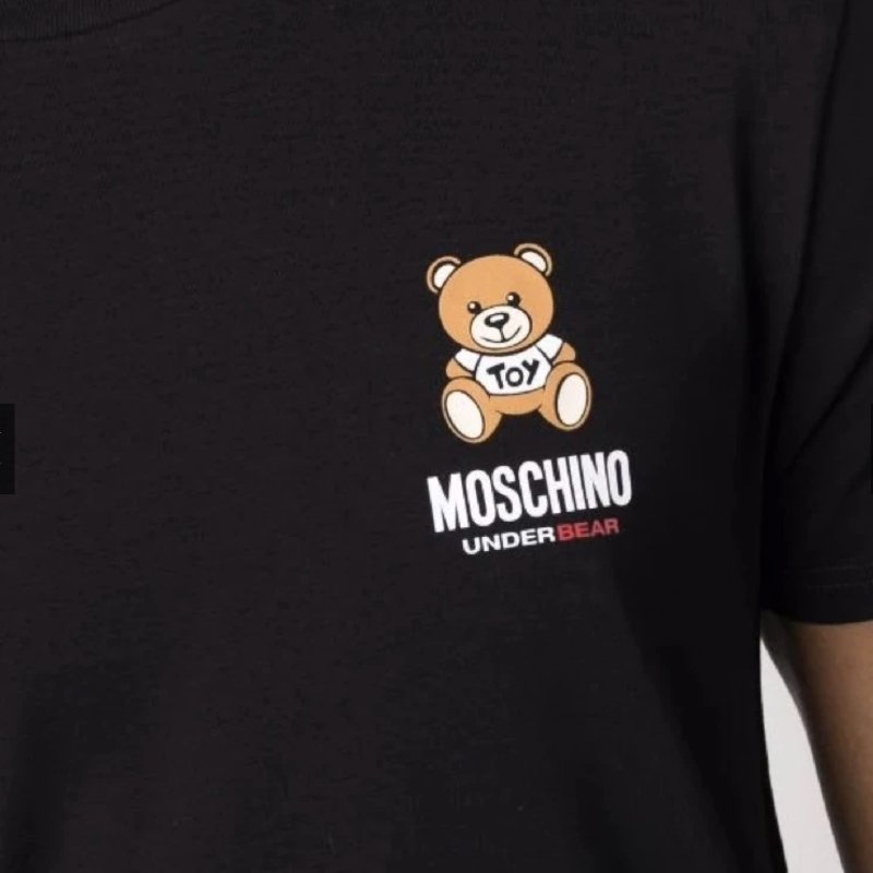 🚨 雙11最後倒數・今晚錯過等明年!【MOSCHINO】泰迪熊小logo T恤下單前須先私訊)-2