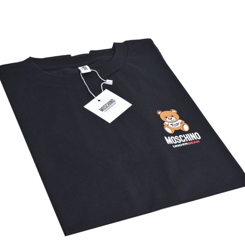 🚨 雙11最後倒數・今晚錯過等明年!【MOSCHINO】泰迪熊小logo T恤下單前須先私訊)-3