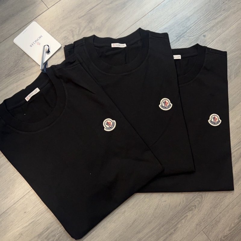 🚨 雙11最後倒數・今晚錯過等明年【MONCLER-盟可睞】爆款經典小LOGO圓領設計T恤 (下單前須先私訊)-0