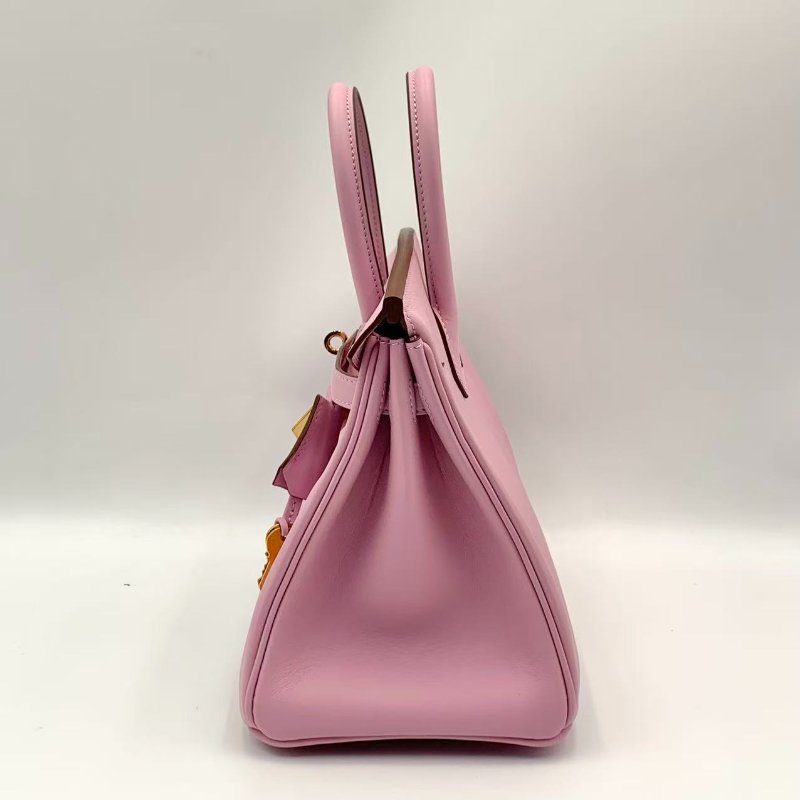 Hermes Brikin 25 錦葵紫 Z stamp-1