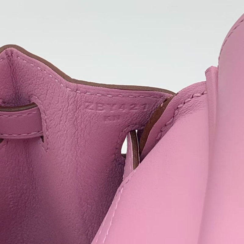 Hermes Brikin 25 錦葵紫 Z stamp-8