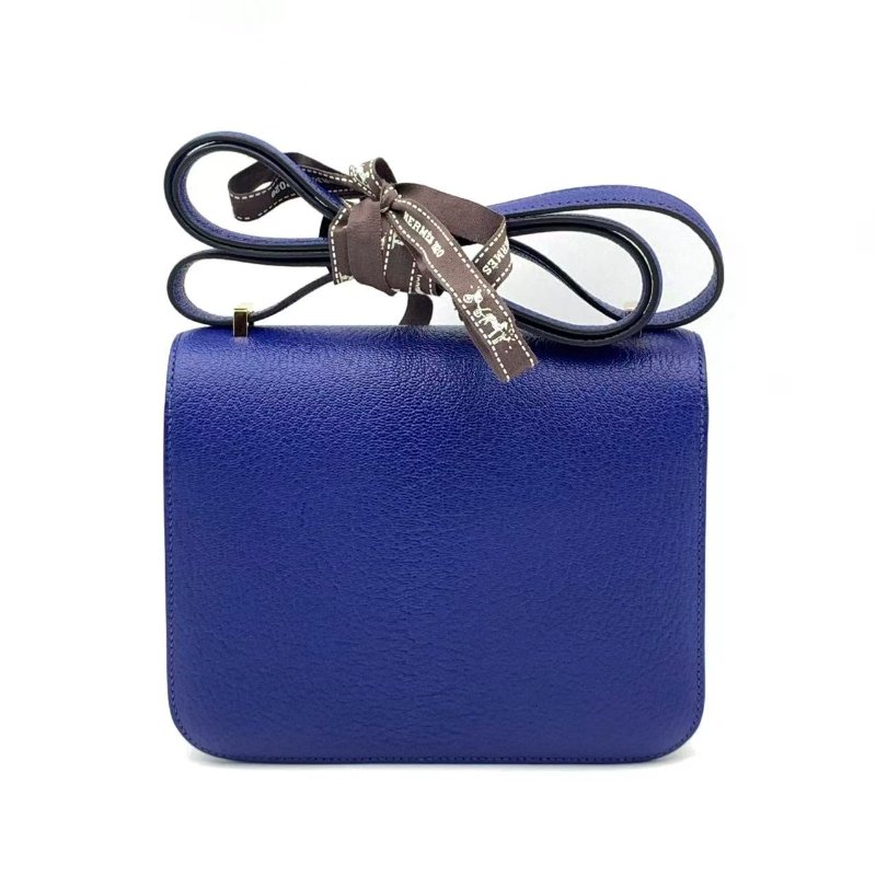 Hermes mini Constance III 山羊皮 7T 電光藍-2