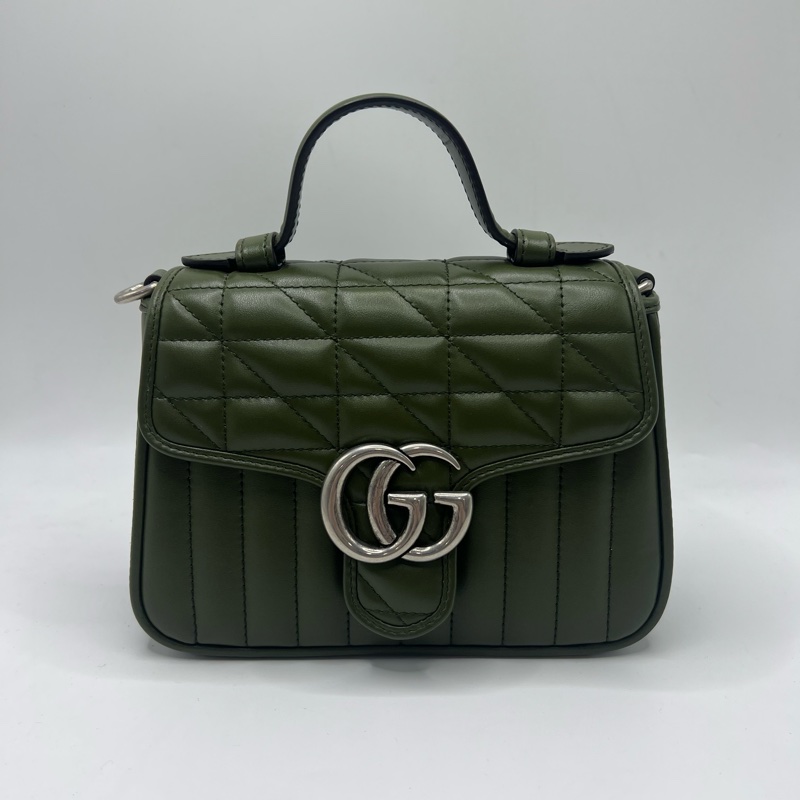 Gucci GG Marmont马蒙特手提单肩包-6