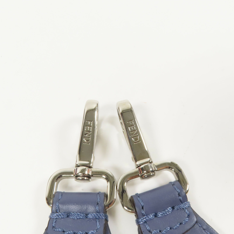 FENDI 牛皮皮革Dotcom銀扣手挽肩背兩用袋-6